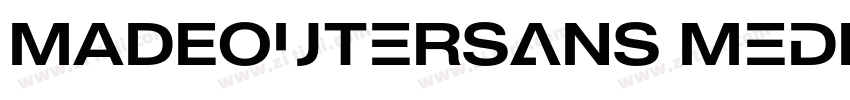MADEOuterSans Medium字体转换 MADEOuterSans Medium字体转换